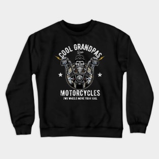 Grandpa Biker Crewneck Sweatshirt